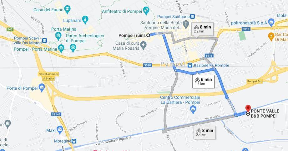 Ponte Valle B&B Pompei Scafati Extérieur photo